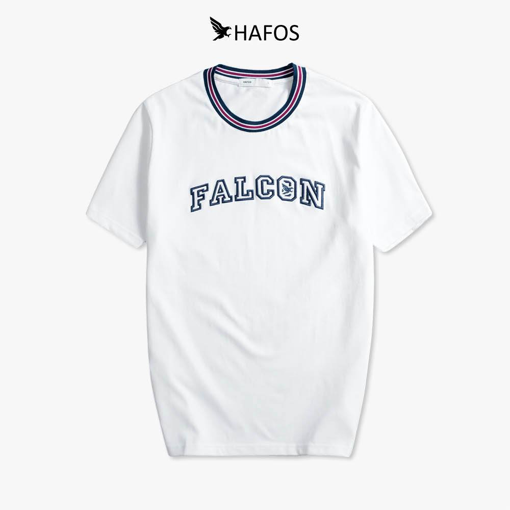 [ VHL x HAFOS ] HAFOS ROIDER เสื้อยืดผู้ชายคอโดดเด่น แบบ Regular นุ่ม ลื่น แฟลต 2 ทาง Cotton