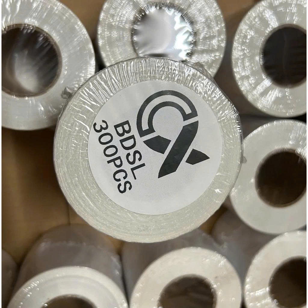 COMBO 10 ม้วน [ROLL 300 แสตมป์] กระดาษพิมพ์ A7 75x100 - DECAL 7.5x10cm แสตมป์ 75x100 VIP คุณภาพดี