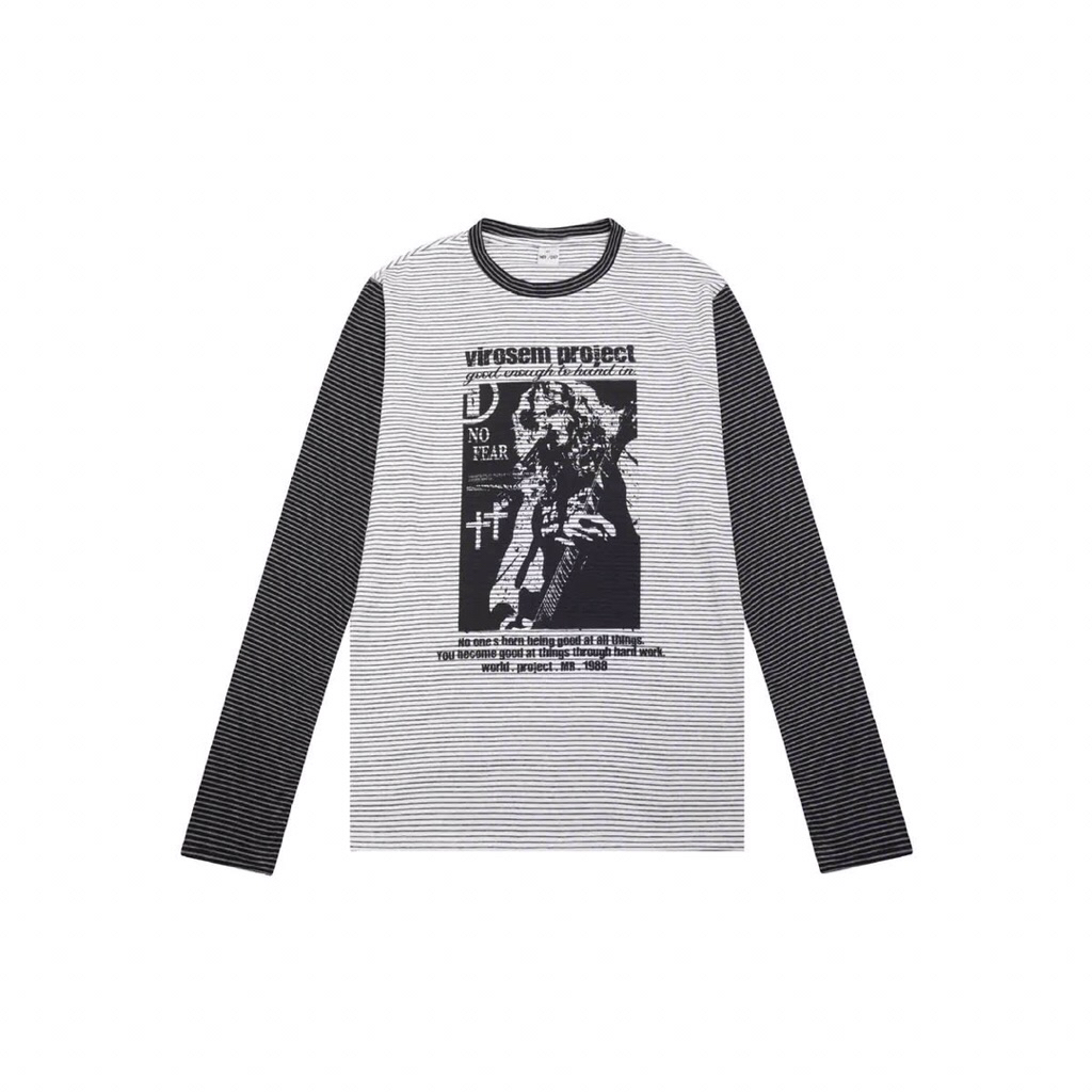 [ พยายาม ] เสื้อยืดแขนยาว 8855