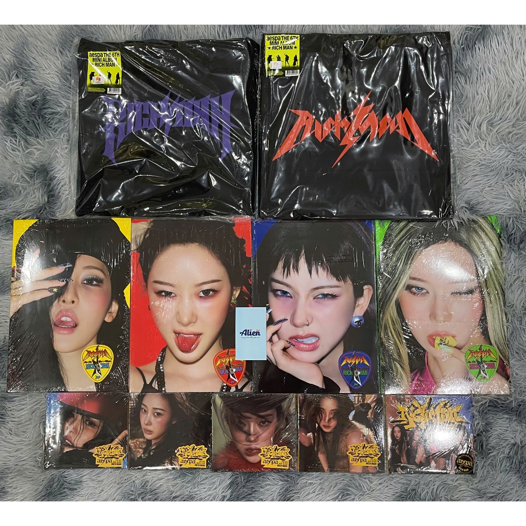 [มีจําหน่าย] อัลบั้ม aespa - "Rich Man"