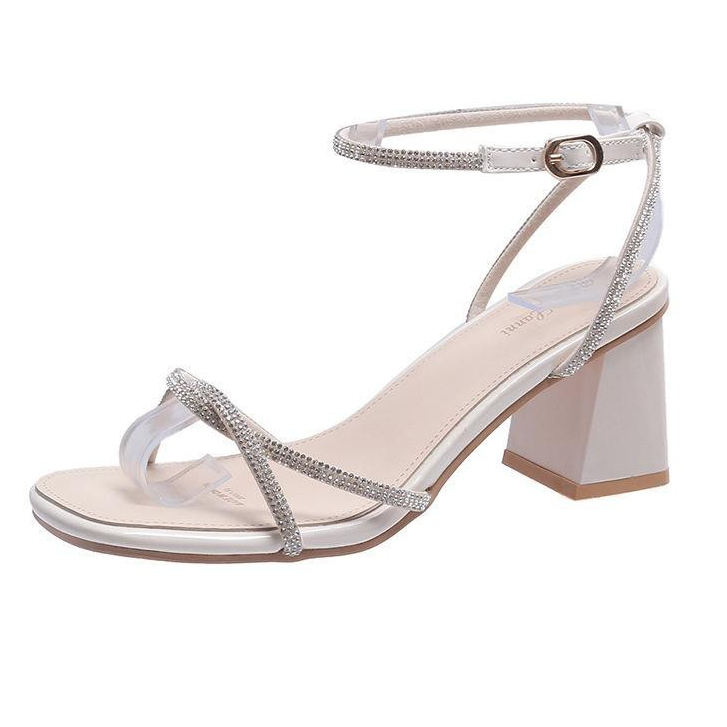 รองเท้าผู้หญิง LTS36 กับส้นสูง 7ซม เกรซฟูล และแบบผู้หญิง แฟลต และข้องง่ายใน 2025