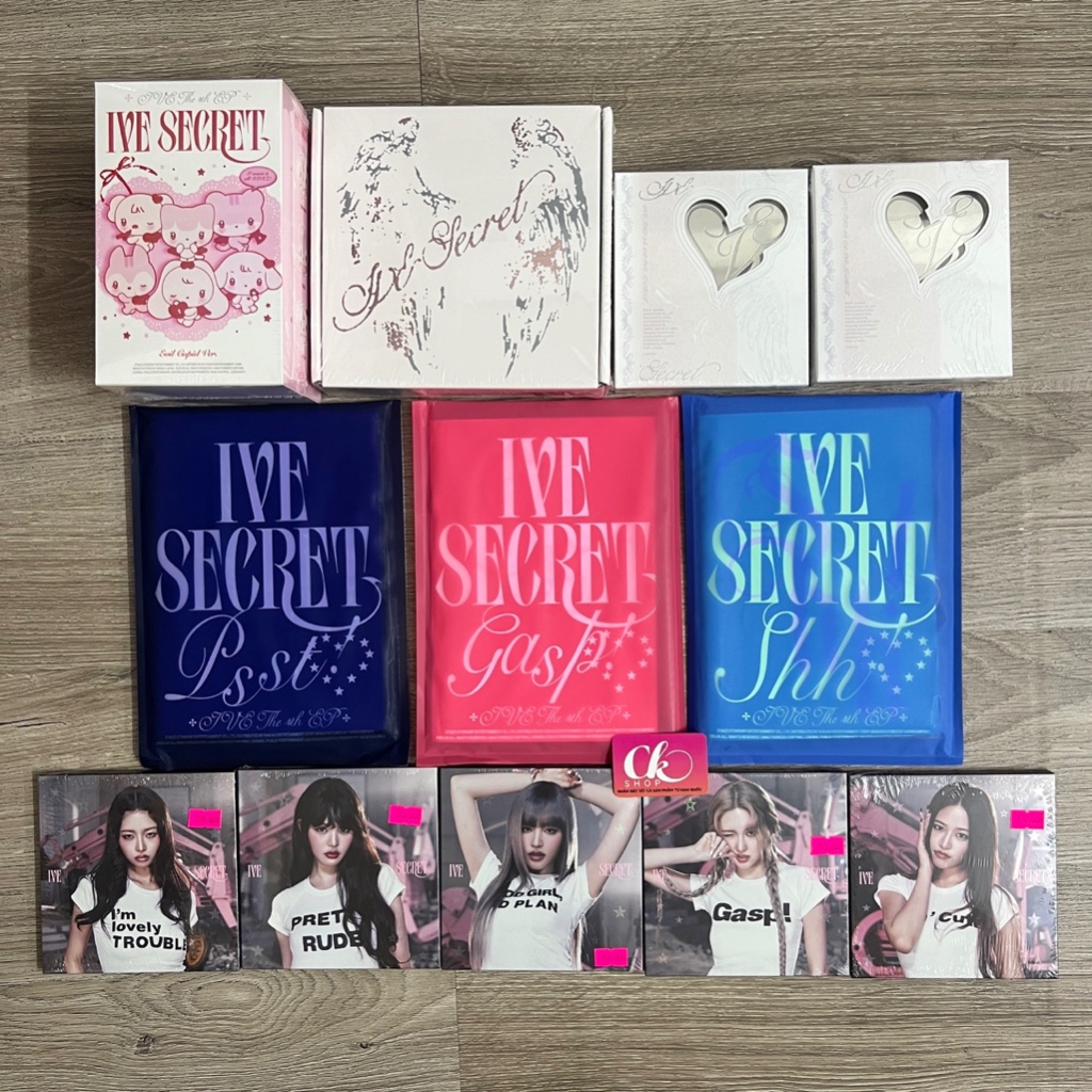 ชุดภาพถ่ายอัลบั้ม IVE - IVE SECRET