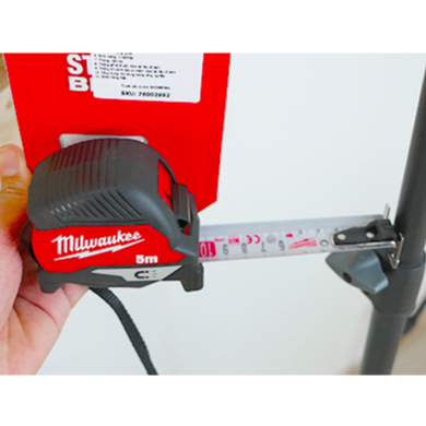 ตลับเมตร Milwaukee 5 ม. 4932498768รุ่นอัพเกรด มีแม่เหล็ก เหล็กกันหัก ดึงลื่นปล่อย - รูปที่ 4