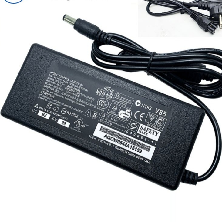 อะแดปเตอร์ไฟชาร์จลําโพงมาตรฐาน 15V 6A 15V 6A