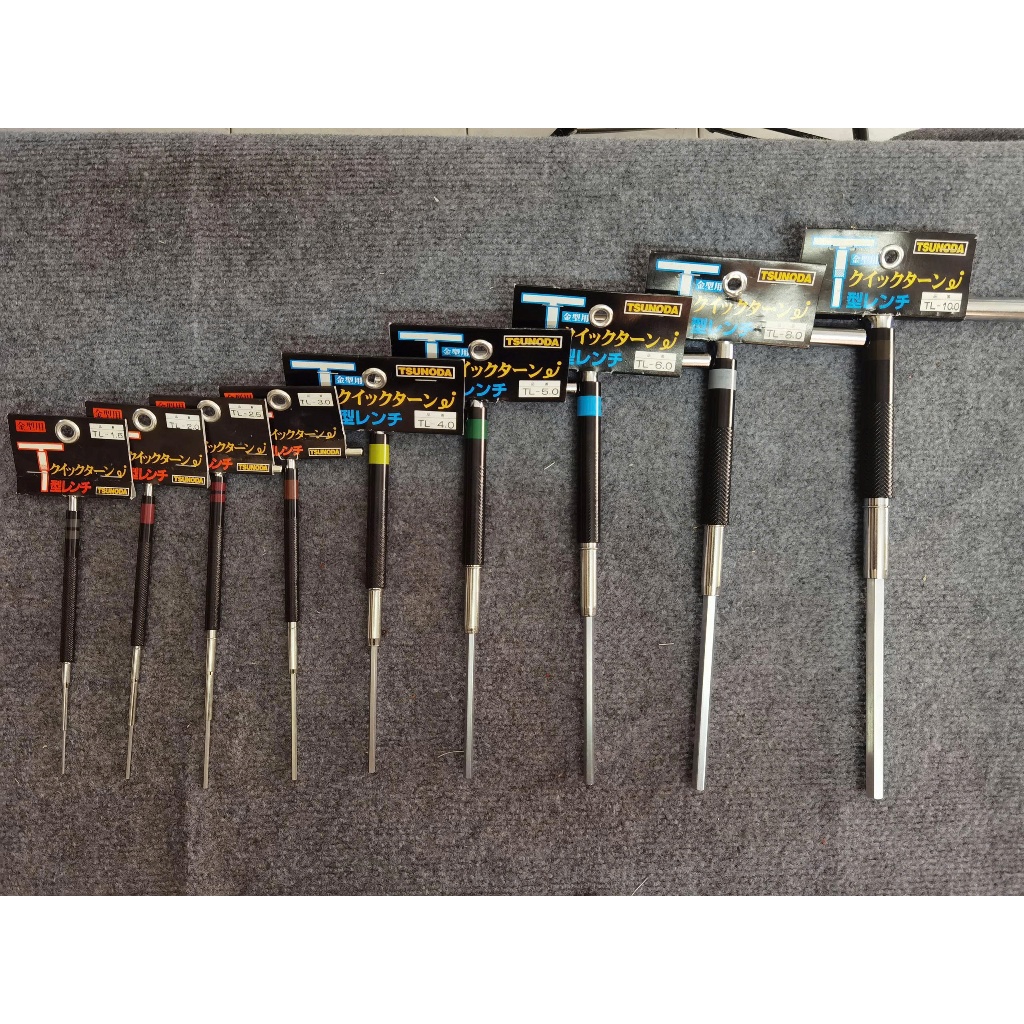 หกเหลี่ยมรูปตัว T TL-1.5/TL-2.0/TL-2.5/TL-3.0/TL-4.0/TL-5.0/TL-6.0/TL-8.0/TL-10.0 Tsunoda Japan