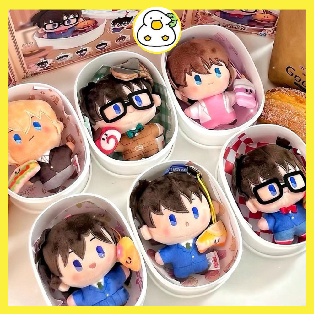 [พวงกุญแจ] ของแท้ Blindbox Detective Conan Yummy Box Cafe Plush Vol.1