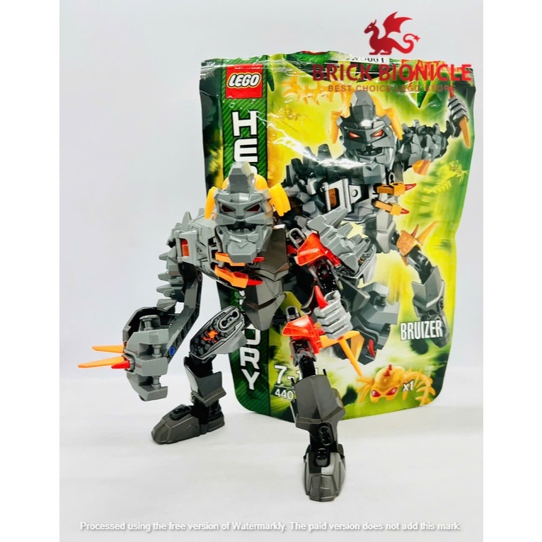 LEGO HERO FACTORY 4 MK - HERO FACTORY ASSEMBLY TOY - 44005 BZURIZER