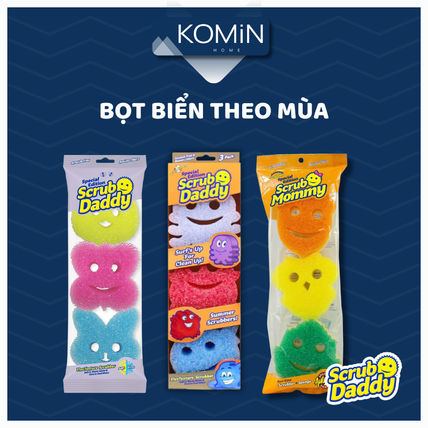 [Four Seasons] Scrub Daddy Sponge - Scrub Mommy