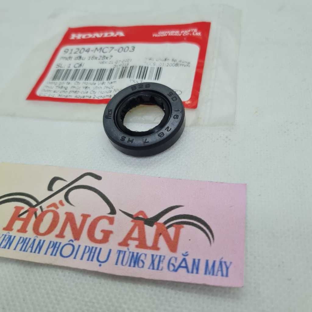 ซีลยางสปริงเหยียบ 16*28*7 Sonic Winner V1 91204-MC7-003