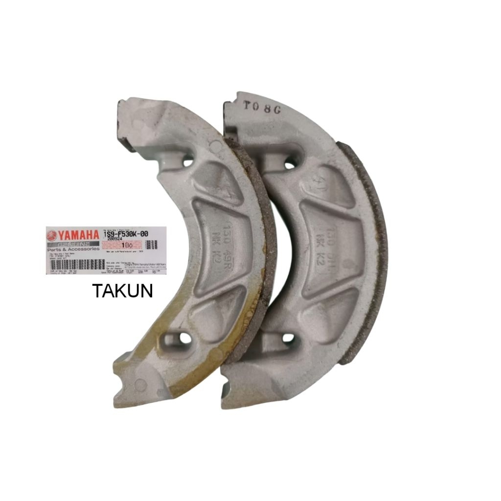 ผ้าเบรค ผ้าเบรคหลัง GRANDE, NOZZA, FREEGO... เดิม Yamaha 1S9-F530K-00