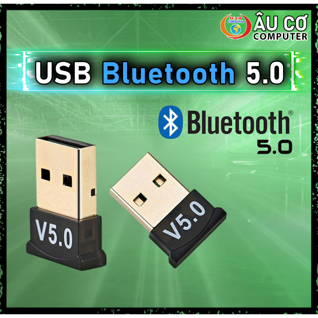 USB Bluetooth 5.0 DONGLE USB Bluetooth CONNECTION DEVICE - ของแท้ - 6 เดือน