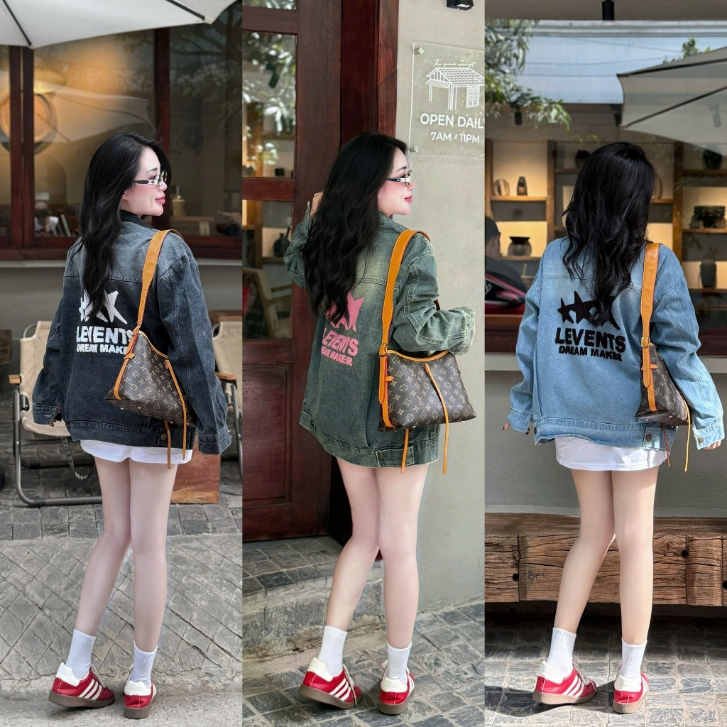 New Levents Cowboy Jacket Hot Hit 2025 ร่วมมือง่ายและให้หุ่นสวยสุดๆ