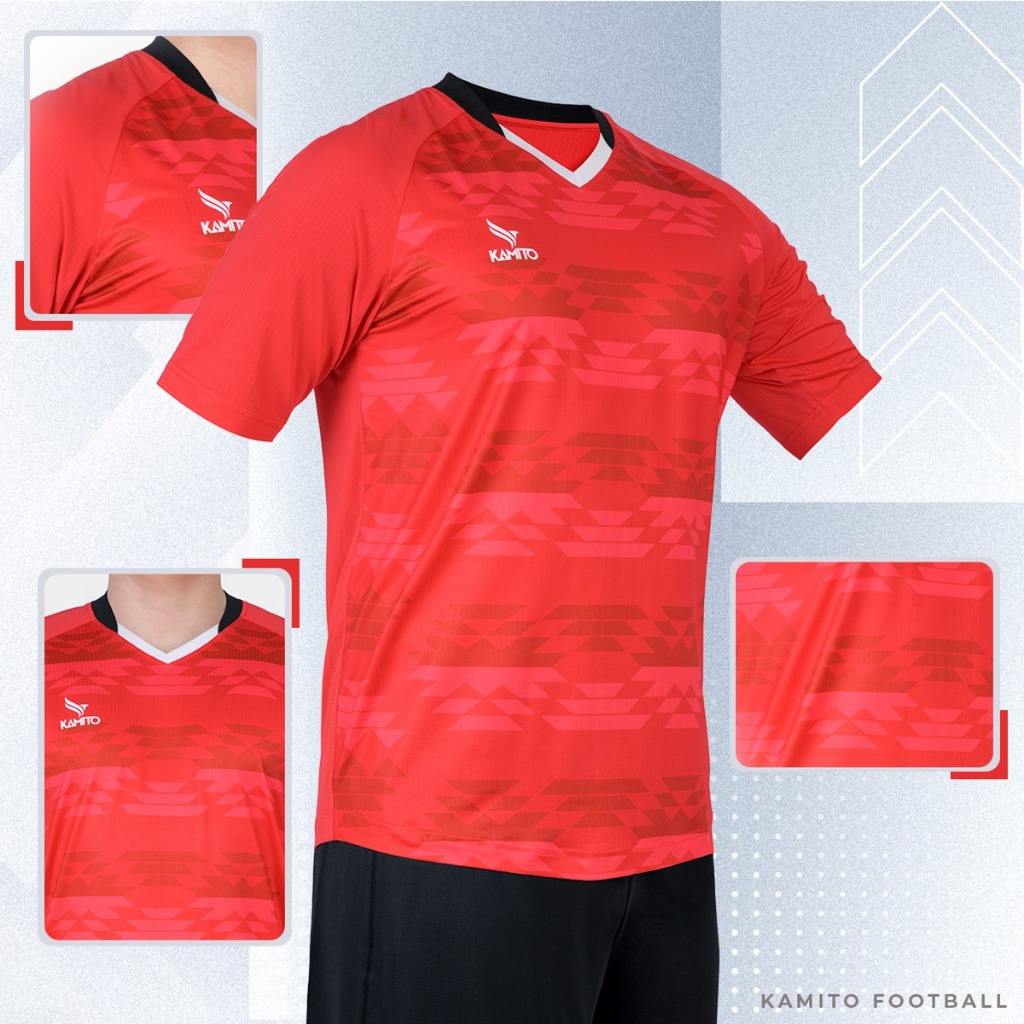 ชุดฟุตบอล Kamito Goal 02 ชุดเสื้อฟุตบอลระบายอากาศแห้งเร็ว