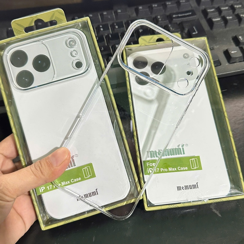 (YES IP 17) IPHONE 17 PRO MAX / 17 PRO / 17 AIR / 17 NO YELLOWING MEMUMI CASE