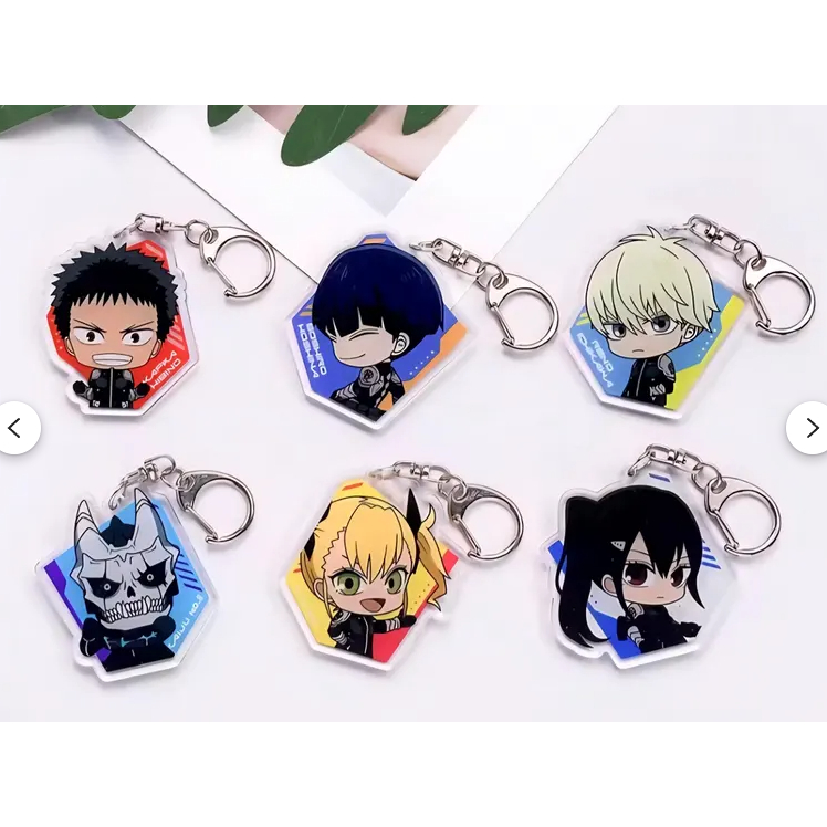 พวงกุญแจอะคริลิค Kaiju No 8 ชิ้น