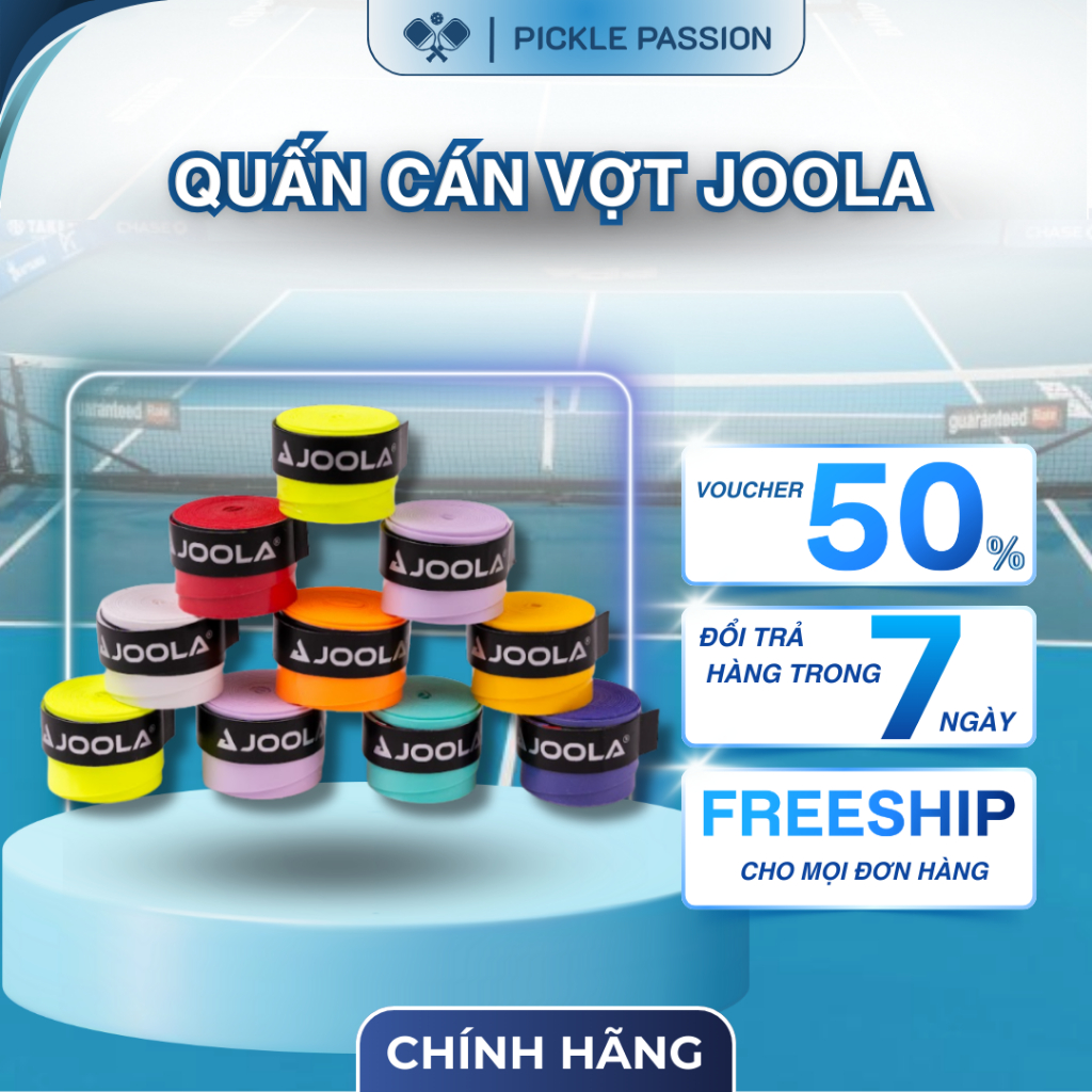 [GENUINE] ด้ามจับไม้ JOOLA พรีเมี่ยม - กันลื่น ดูดซับเหงื่อ สบาย - ใช้สําหรับ Pickleball, Badminton,