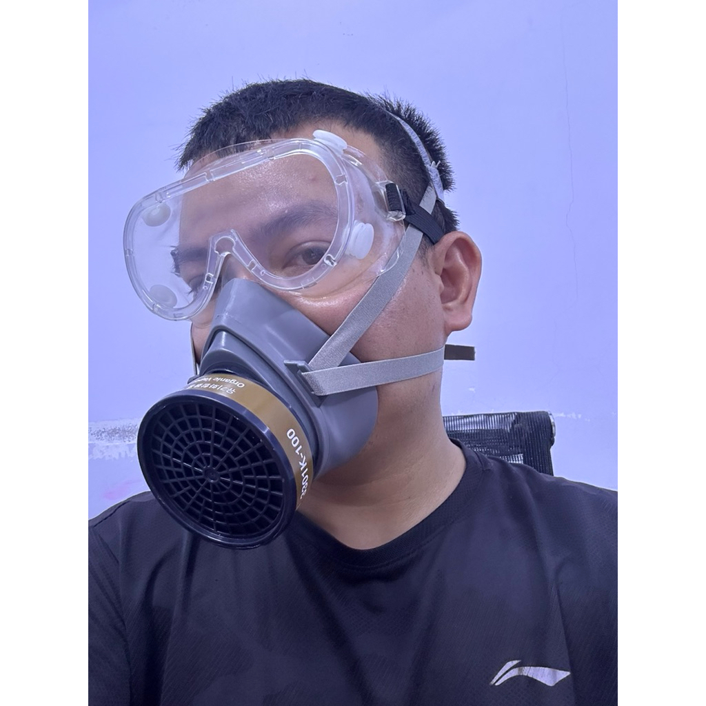 หน้ากาก 3M 3200 ของแท้ - พร้อมฟิลเตอร์ 3301K100, 3M 3200 Pig Muzzle, 3M 3200 Half Face Mask รวมกระจก