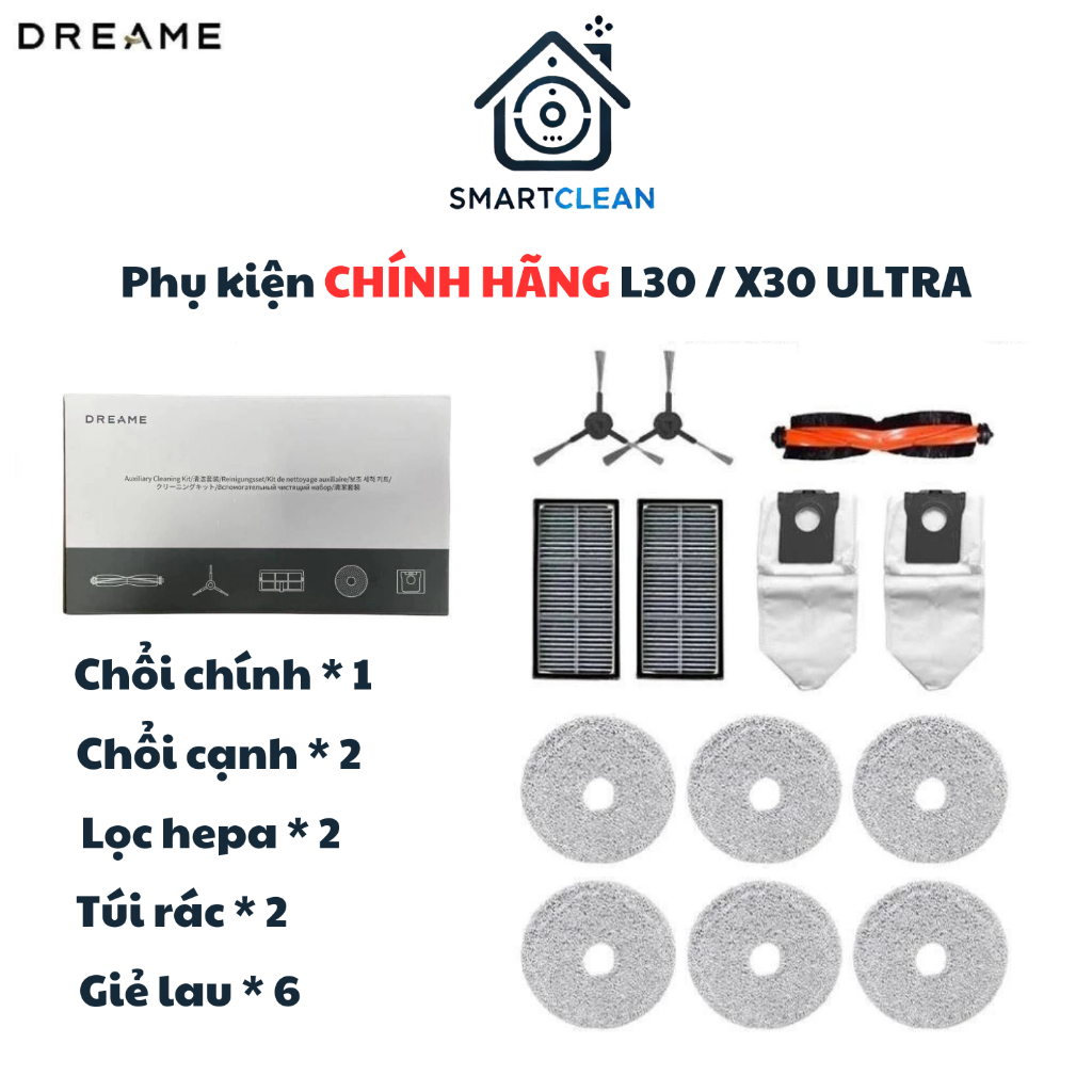 อุปกรณ์เสริมพิเศษ Dreame L10s ultra Gen 2/ L30s [ ของแท้ ]
