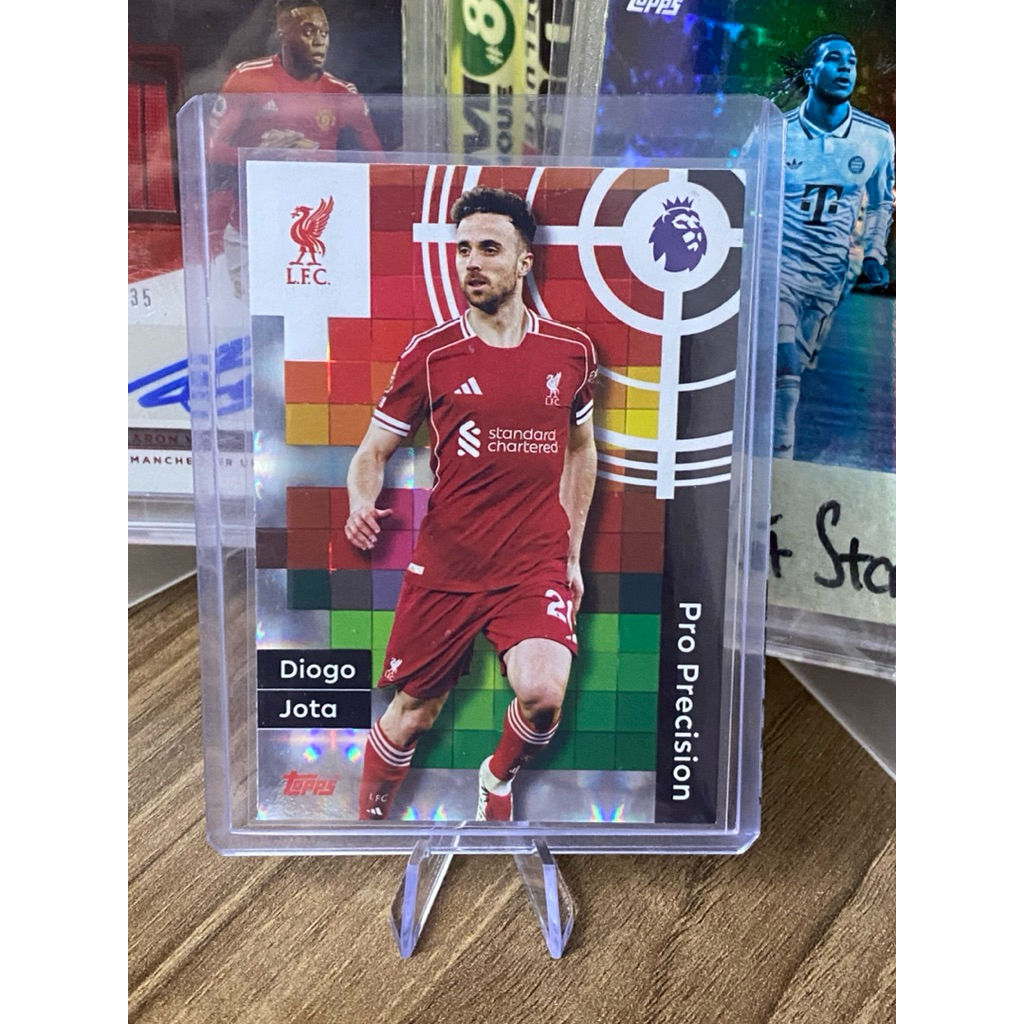 Diogo Jota Topps Premier League 2026 การ์ดผู้เล่น Liverpool Pro Precision 410