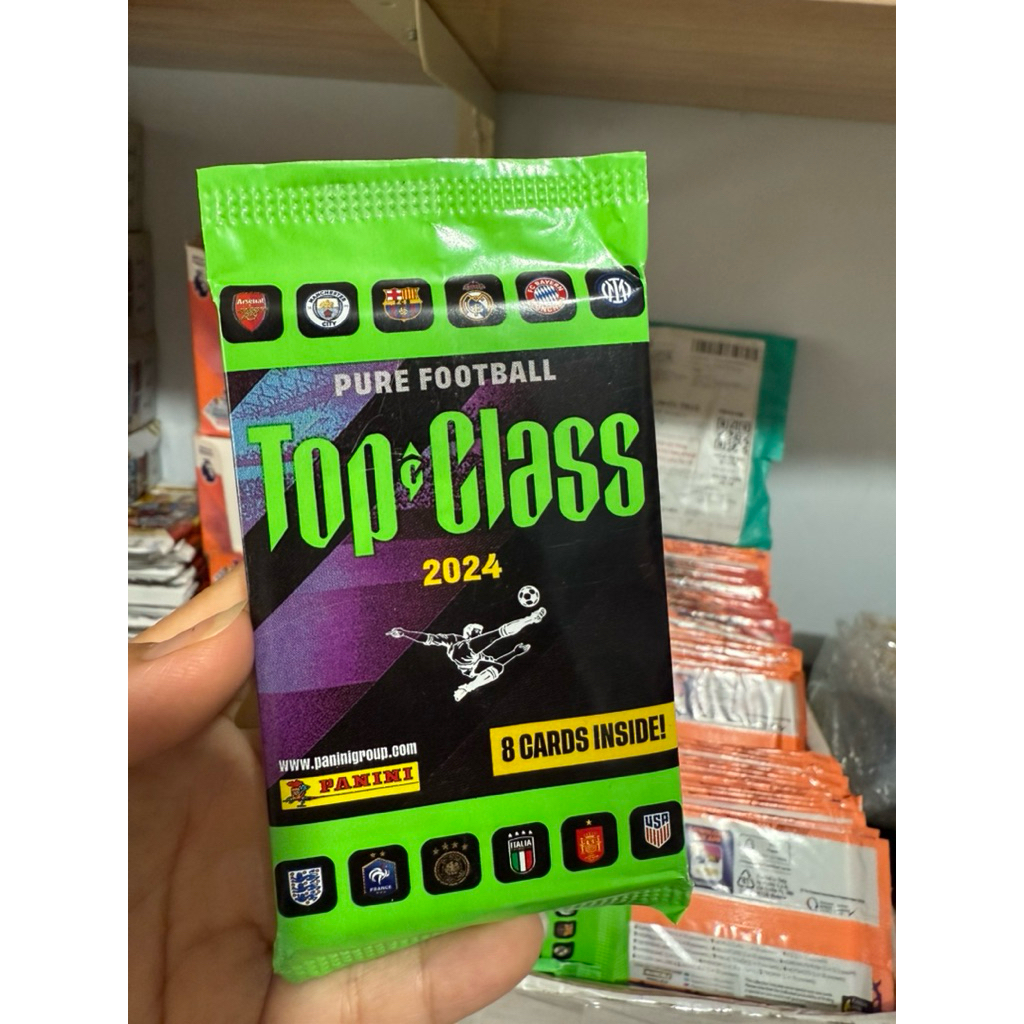 [ แพ็คขายปลีก ] Panini Top Class 2024 Panini Top Class Card Pack (8 ใบ)