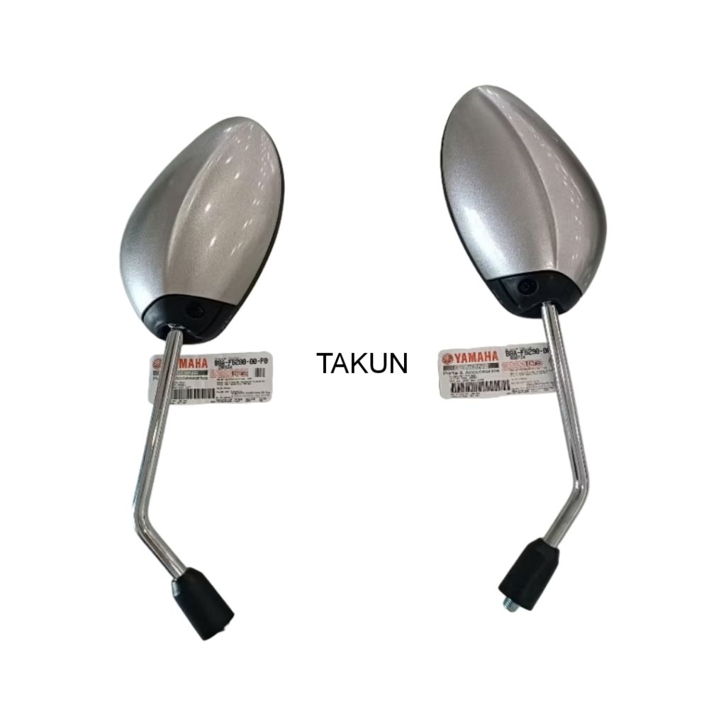 แว่นตาและกระจกมองหลังคู่สําหรับรถยนต์ ยิ่งใหญ่... Yamaha สีเทา B8A-F6290-00-P0, B8A-F6290-00-P0