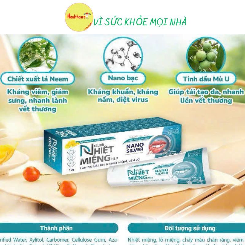 นาโน ซิลเวอร์ เม้าท์ ulcer Gel NLB Healthcare.shop
