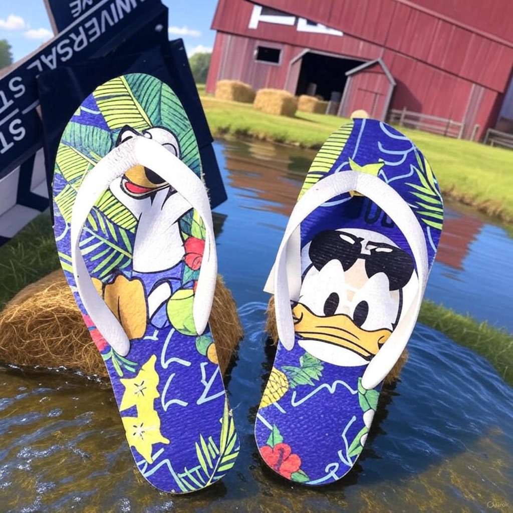 [ Di Di Shop ] Lao Slippers 3D Non-Rubber vocher. ทั่วประเทศ