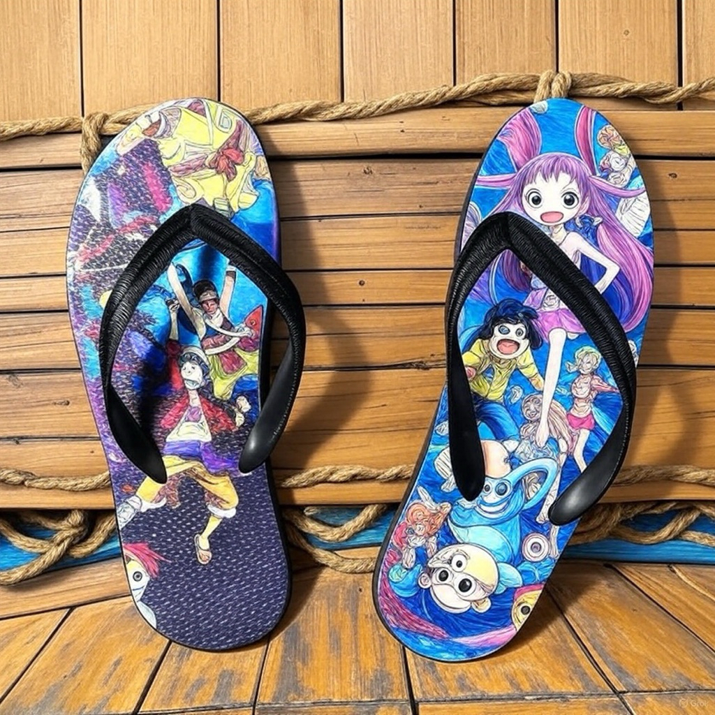 [ Di Di Shop ] Lao Slippers 3D Non-Rubber vocher. ทั่วประเทศ