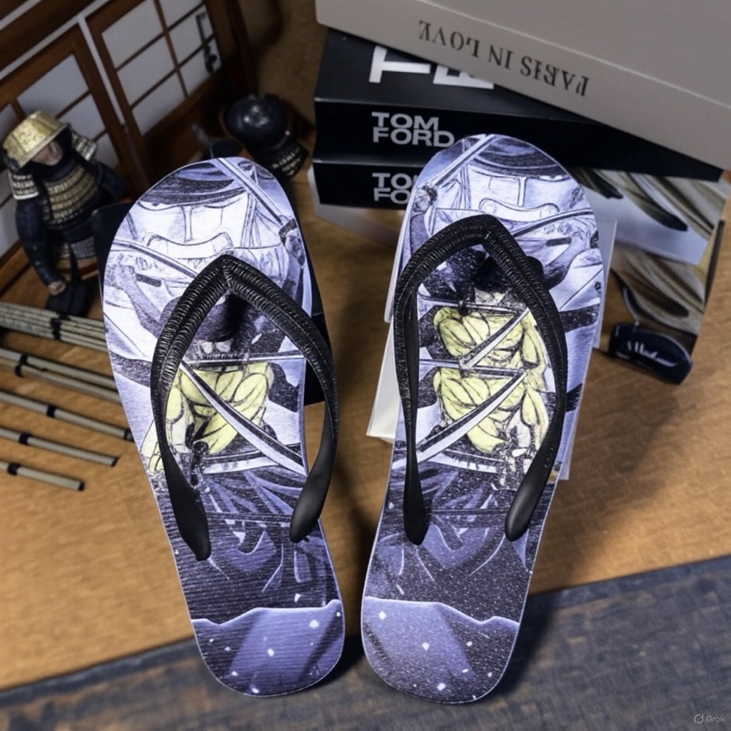 [ Di Di Shop ] Lao Slippers 3D Non-Rubber vocher. ทั่วประเทศ