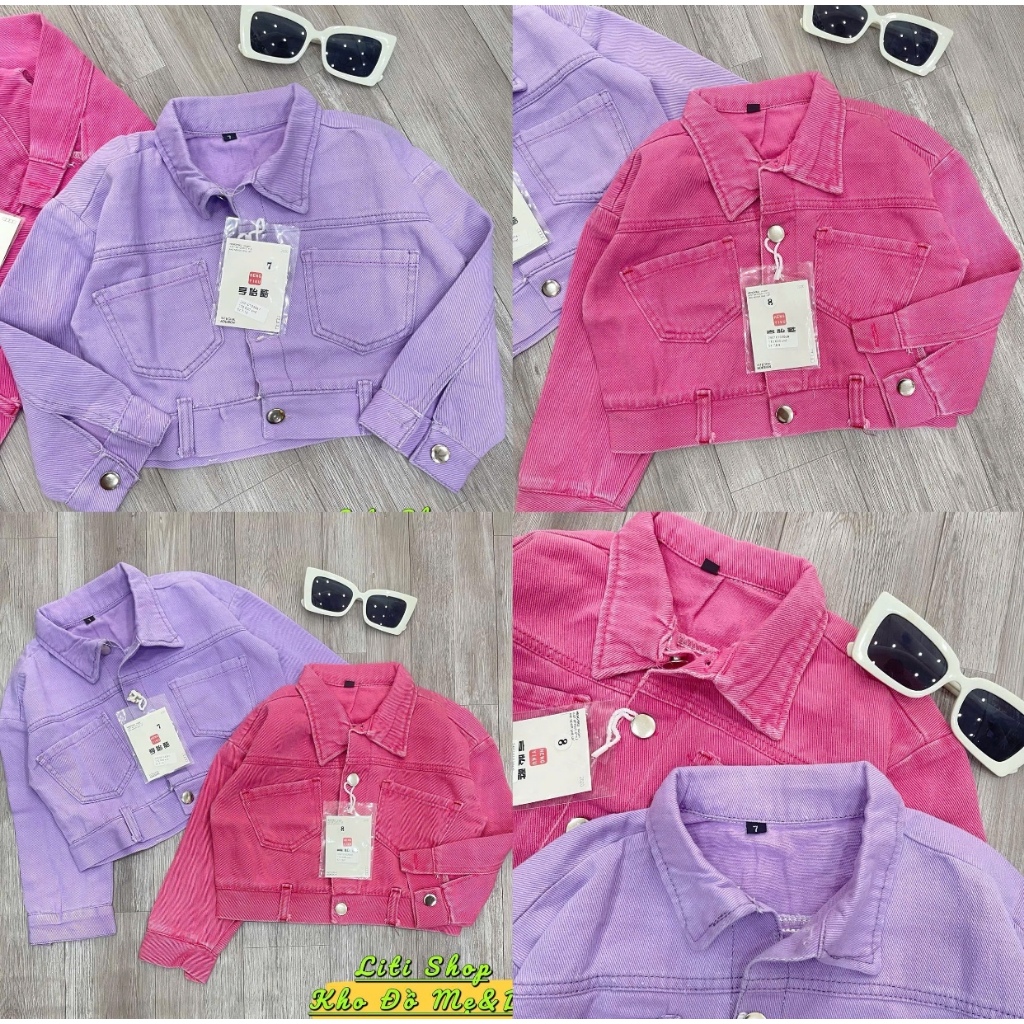 Jean Jacket จาก Croptop สําหรับสาวแฟชั่นเกาหลี
