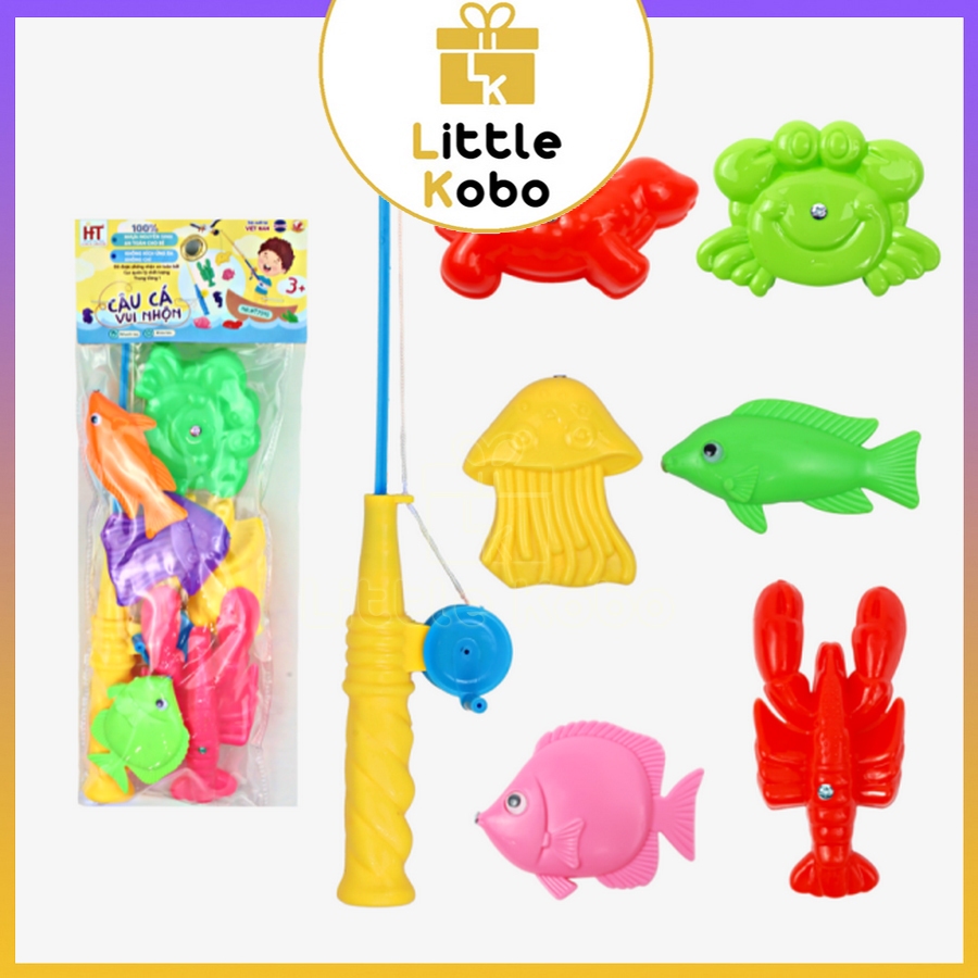 [Hang Thu] กระเป๋าตกปลาแม่เหล็กขนาดเล็ก HT7545 Hoang Thu HT 7545 ของเล่นการพัฒนาทางปัญญาสําหรับเด็ก