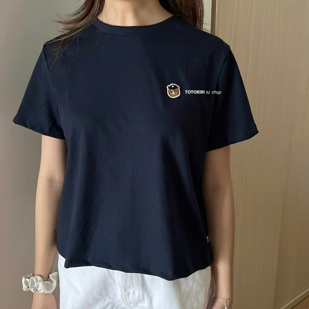 เสื้อยืด Whoau Steeve Bear BabyTee WHRAF2421F-00