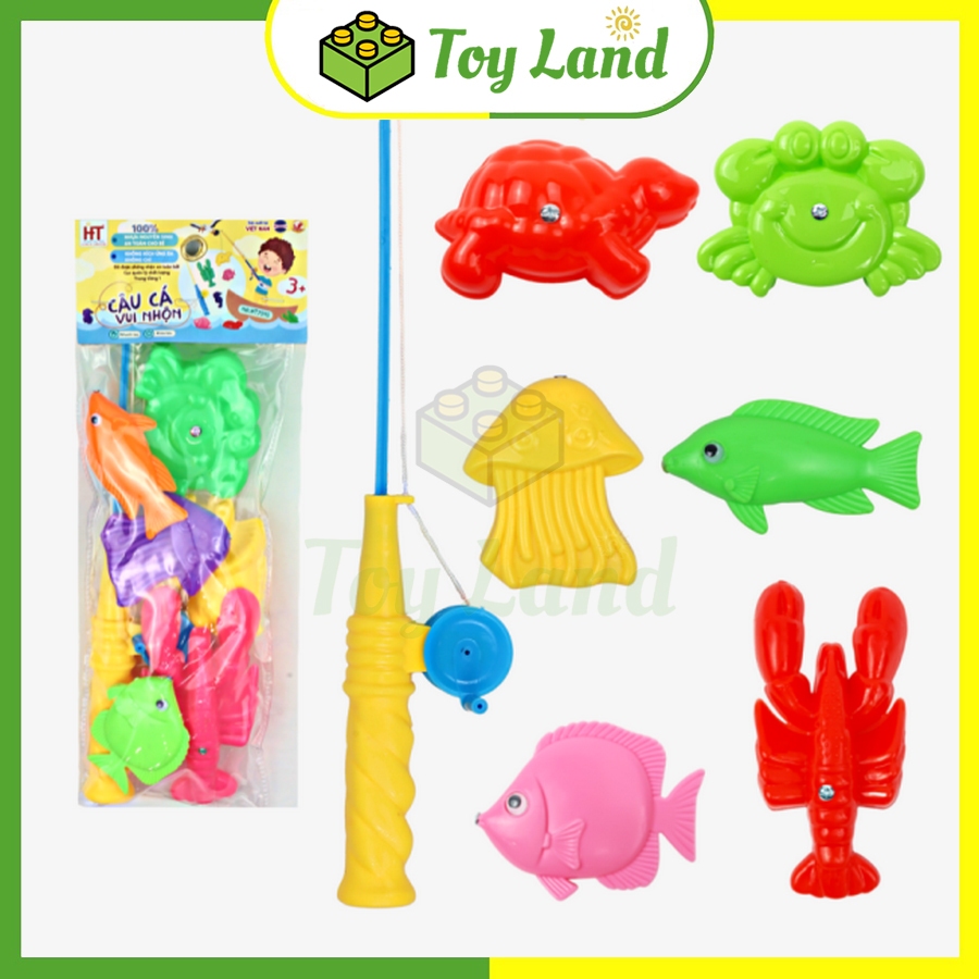 [Hang Thu] กระเป๋าตกปลาแม่เหล็กขนาดเล็ก HT7545 Hoang Thu HT 7545 ของเล่นการพัฒนาทางปัญญาสําหรับเด็ก