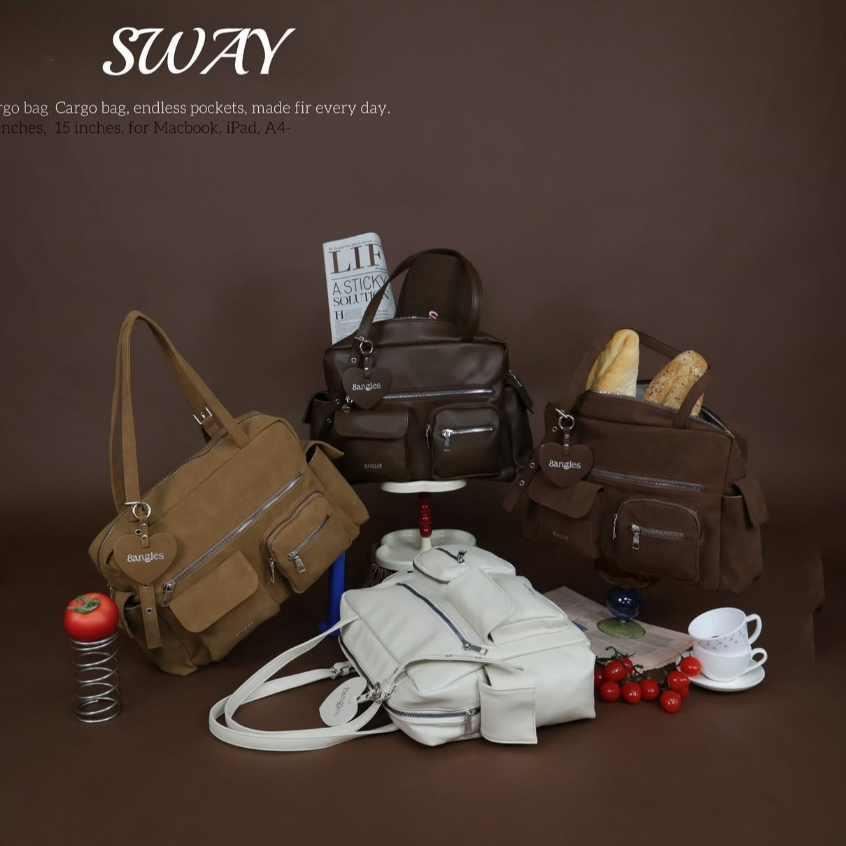 [AVAILABLE] Cargo 8angles Sway กระเป๋าสะพายข้าง 15 นิ้ว เหมาะกับ A3 Ipad Macbook