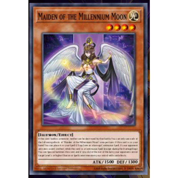 YMS - [การ์ด Yugioh] - [TCG-UK] - MP25-EN209 - Maiden Of The Millennium Moon - Ultra Rare 1st Editio