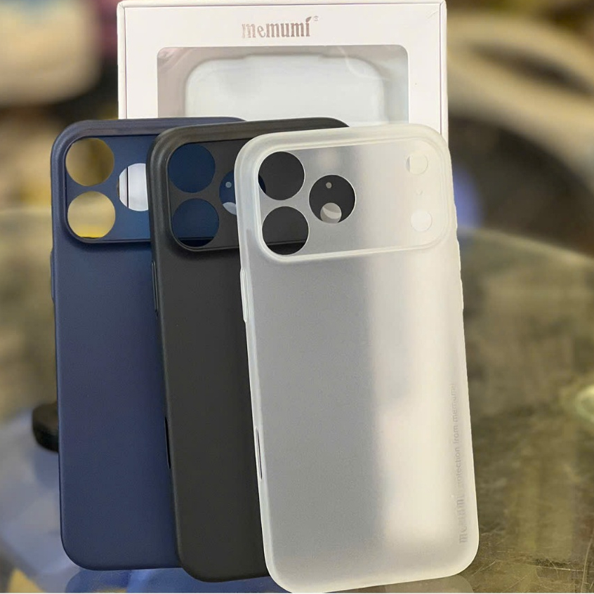 [ มีจําหน่าย iP 17 pro max ] เคส MEMUMI Ultra Thin ของแท้สําหรับ iP 17ProMax/ 17 Pro / 17 air / 17 S