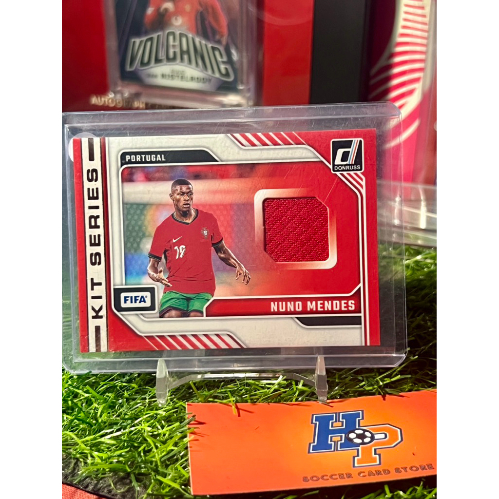 Nuno Mendes Football Card Panini Donruss Shirt Piece 2024/25