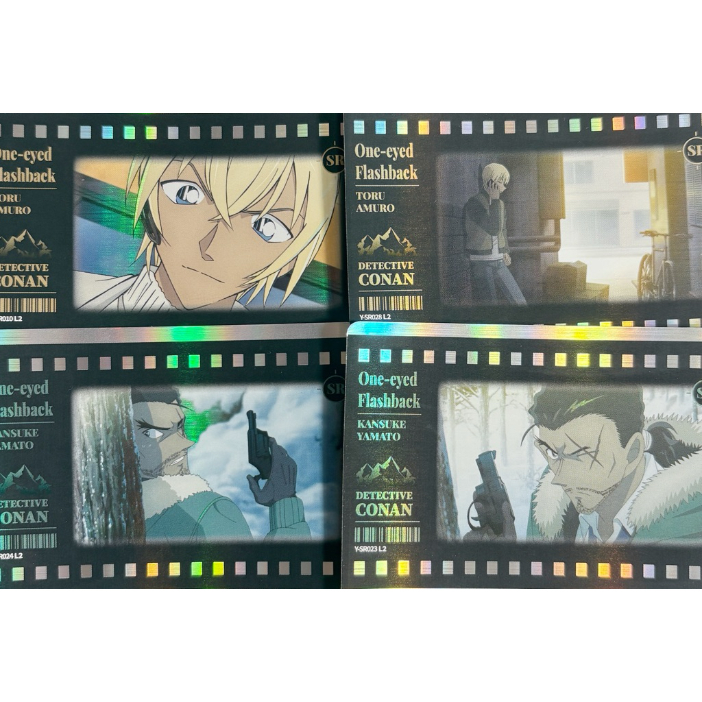 (Card Off Kayou) SR Conan Movie 28 Film Card Combo