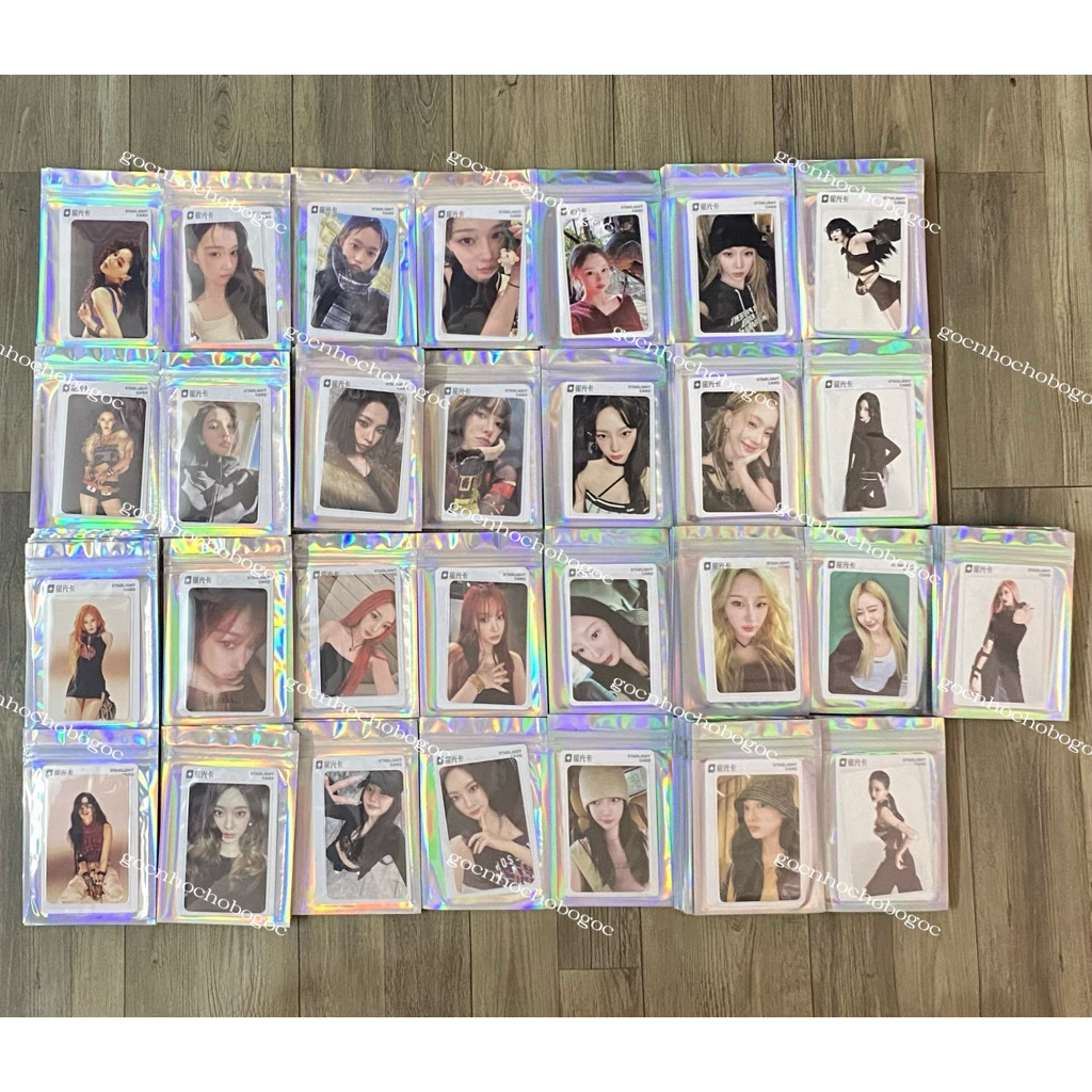 ของแท้ QQ MUSIC AESPA Karina, Winter, Ningning, Giselle Photocard
