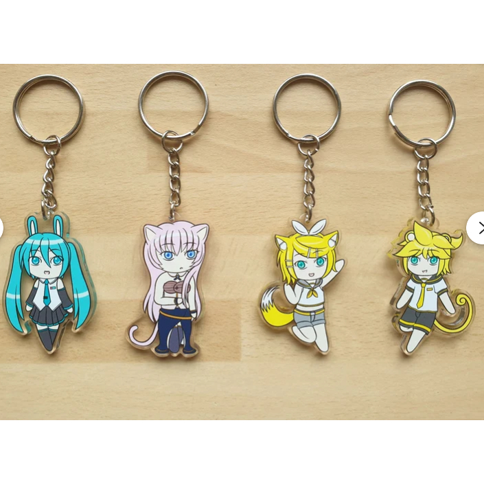 พวงกุญแจสัตว์ Vocaloid - Series 2 (2")