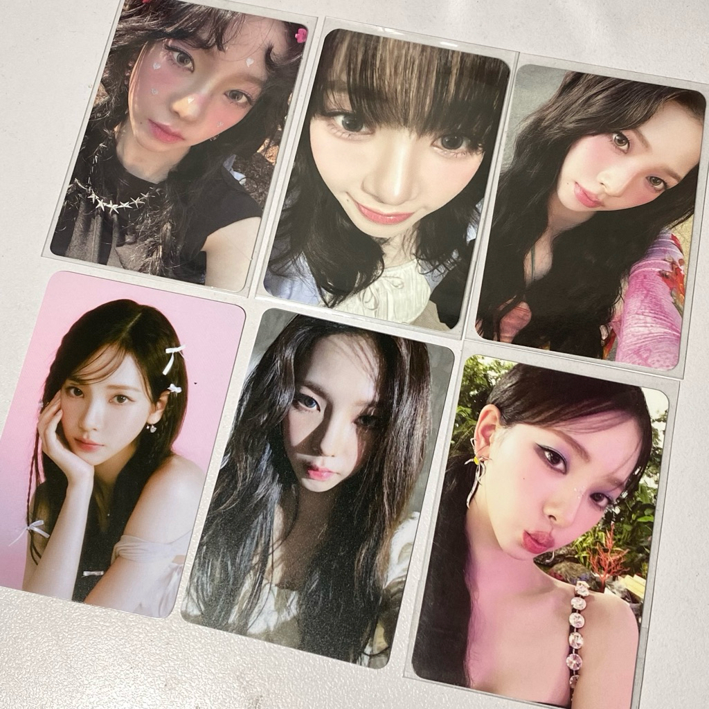 [ OFFICIAL ] การ์ด Karina aespa ของแท้ การ์ดปิด aespa