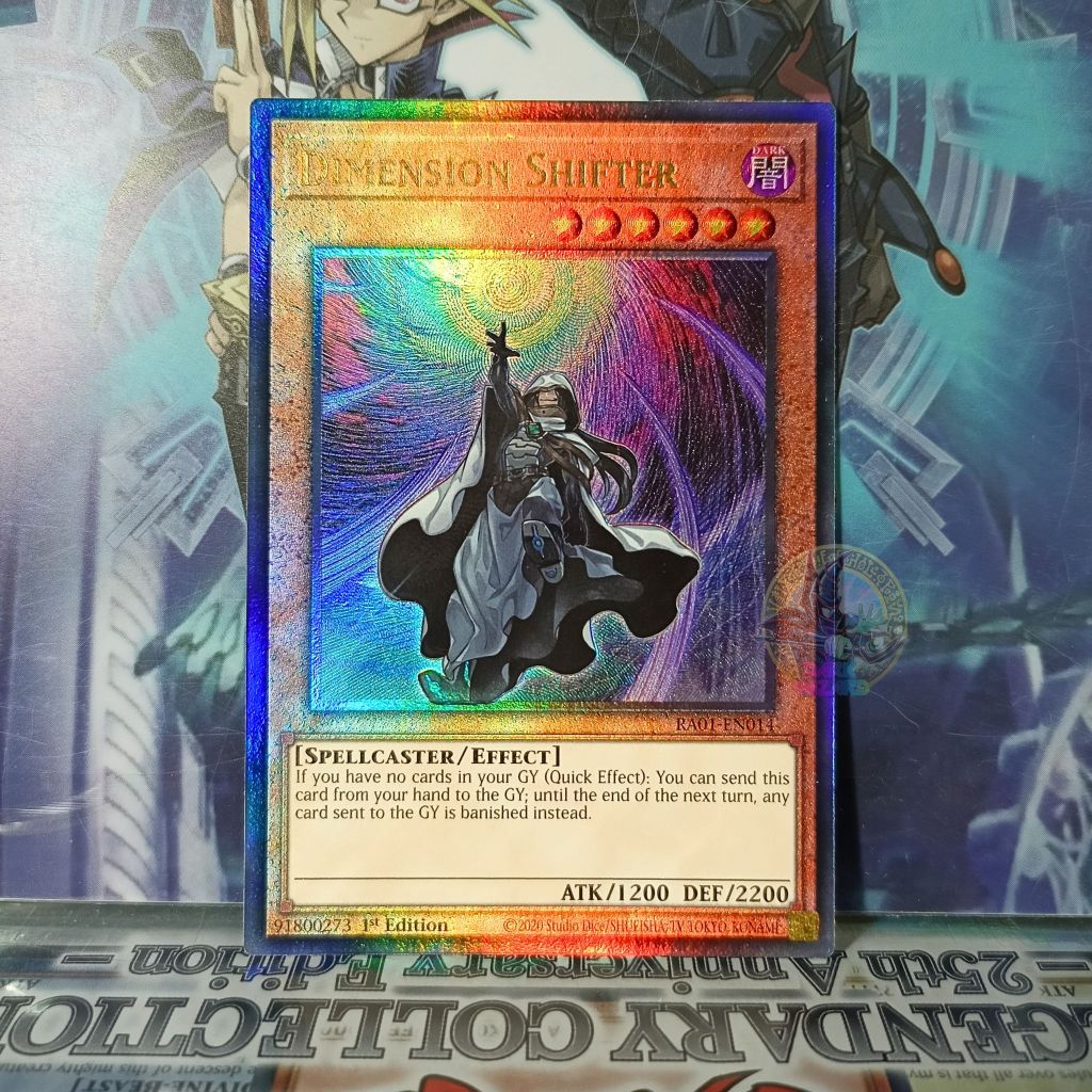 Dimension Shifter – RA01-EN014 – Prismatic Ultimate Rare [การ์ด Yugioh]