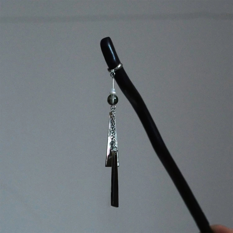 เข็มกลัดไม้ – เครื่องประดับผมแฮนด์เมดสไตล์คลาสสิค หรูหรา ChicLy Design - PK0121