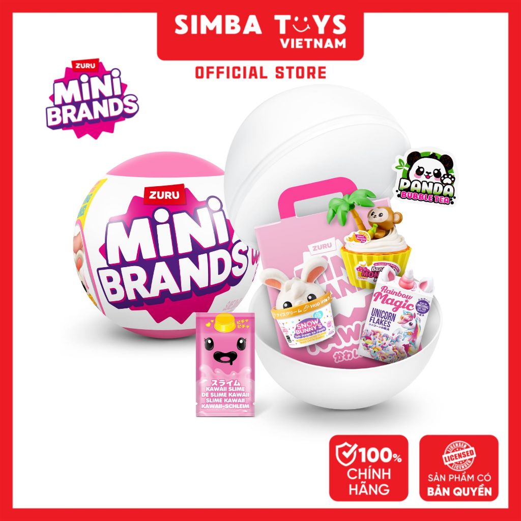 ZURU TOYS Mini Brands Kawaii 72624 ของเล่นสะสม - ของเล่น Simba เวียดนาม