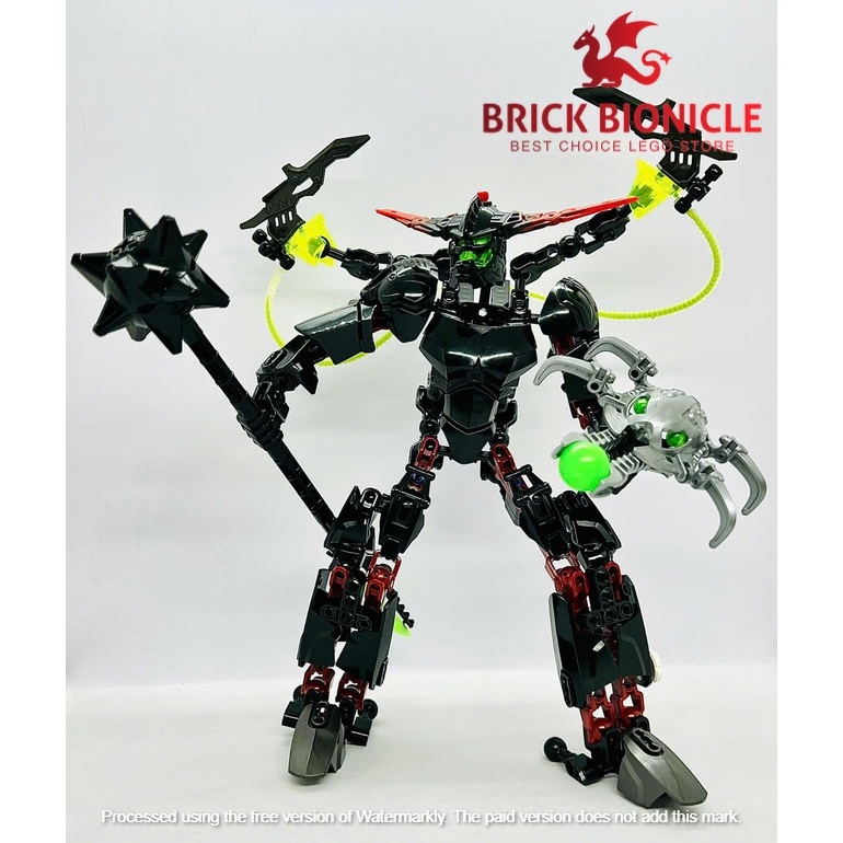 LEGO HERO FACTORY 4 MK - HERO FACTORY ASSEMBLY TOY - 6203 Black Phantom