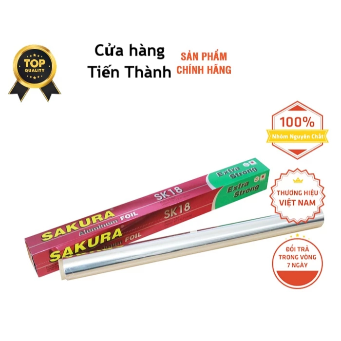 ฟิล์มอลูมิเนียม SAKURA SK18 – ผู้เชี่ยวชาญในการครัวของคุณ