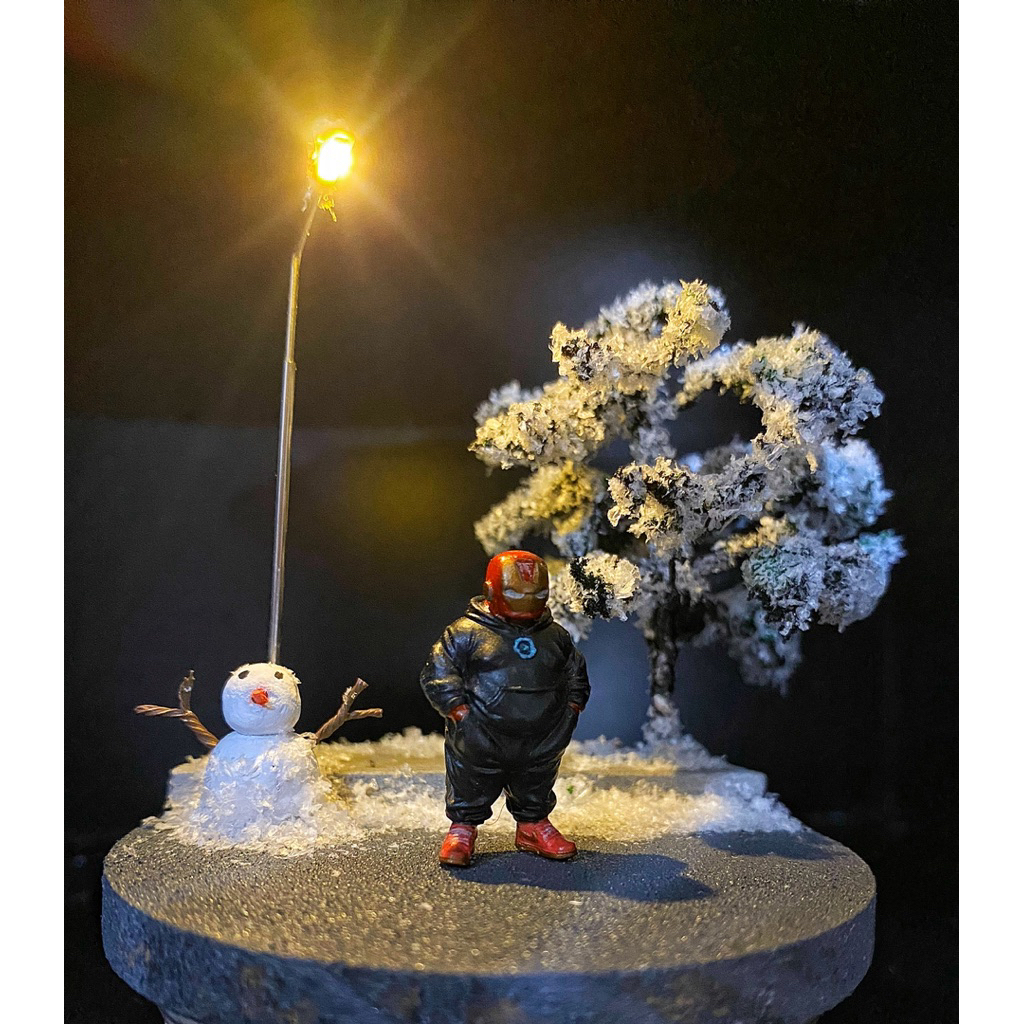 รูปตกแต่ง diorama สเกล 1:64 (ไม่รวม diorama)