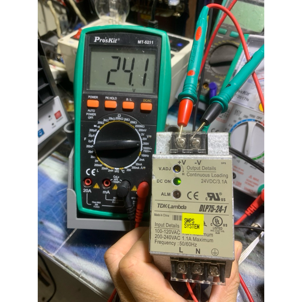 แหล่งพลังงาน 24v 3.1A TDK-Lambda Japan