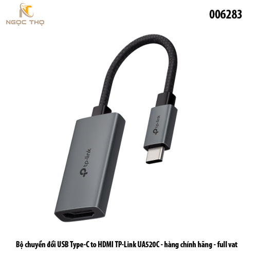 อะแดปเตอร์ USB Type-C เป็น HDMI TP-Link UA520C – รองรับ 60Hz – Plug & Play – ของแท้ Full VAT