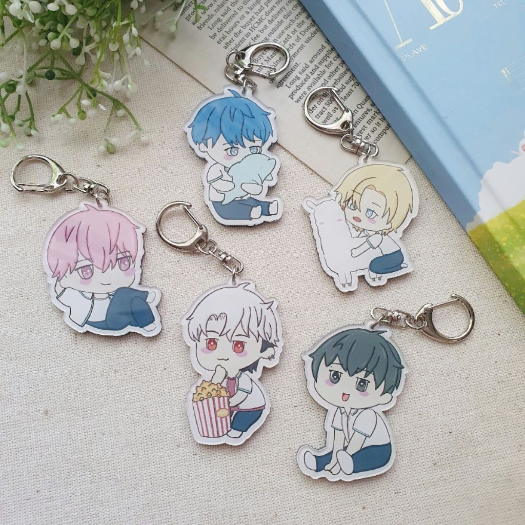 พวงกุญแจ Plave พิมพ์ 2 ด้าน - สินค้า Penguin House